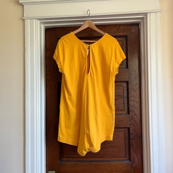 Back Beat Co. Marigold Hemp Romper - M/L - Picture 2 of 4